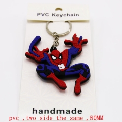 Spider Man  Anime Keychain 8CM