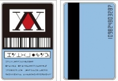 Hunter x Hunter License Card GING FREECSS Japan Anime( Crystal Sticker ) Blue