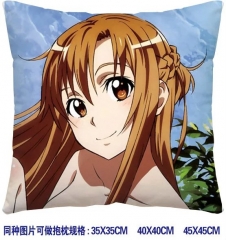 Sword Art Online | SAO Anime Pillow (45*45CM)（two-sided）