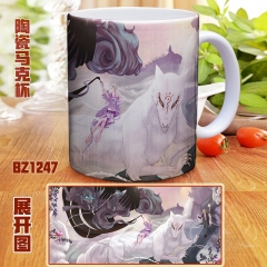Natsume Yuujinchou Color Printing Ceramic Mug Anime Cup