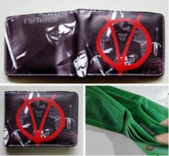 V for Vendetta Game PU and Leather Wallet