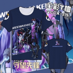 Overwatch Widowmaker Color Printing Anime Tshirt