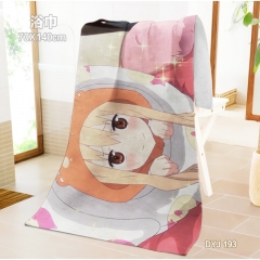 Himouto! Umaru-chan One Side Pattern Cartoon Anime Bath Towel