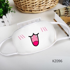 Cute Pattern Space Cotton Anime Mask