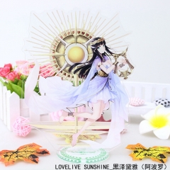LoveLive Kurosawa Dia Cartoon Model Figure Anime Standing Plates Acrylic Figure