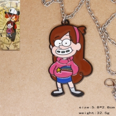 Gravity Falls Mabel Alloy Anime Necklace