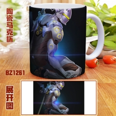 Overwatch Hot Game Color Printing Ceramic Mug Anime Cup