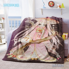 Hatsune Miku Anime Blanket