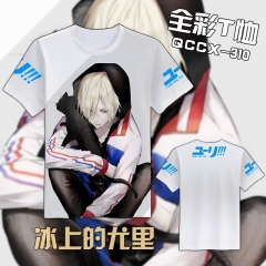 Yuri on Ice Color Printing Anime Tshirt
