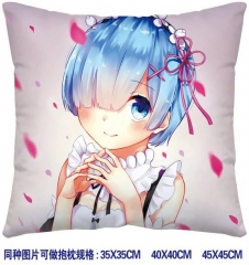 Zero kara Hajimeru Isekai Seik Anime Pillow 45*45CM （two-sided）