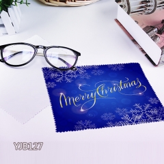 Merry Christmas Anime Glasses cloth