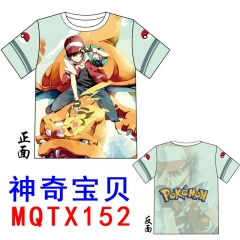 Japan Pokemon Cartoon Style Anime Soft Tshirts