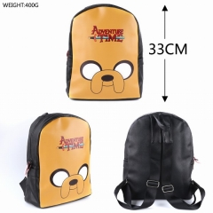 Adventure Time Cartoon Jack Dog Anime Colorful  Cute PU Backpack Bag