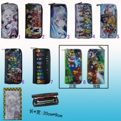 8 Styles Anime Wallet