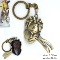 Naruto Uzumaki Naruto Alloy Bronze Anime  Keychain