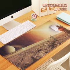 Cosmonaut Illustrations Thick Mouse Mat Anime Mouse Pad