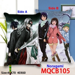 Noragami Japanese Cartoon Colorful Two Sides Good Quality Anime Pillow 40*60CM