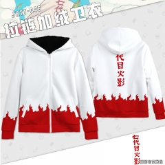 Naruto Cosplay Cartoon with Brushes Thick Anime Hoodie (S-3XL)