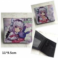 Kobayashi San Chi No Maid Anime Canna PU Leather Wallet