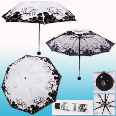 Kantai Collection Cartoon White New Arrival Fold Anime Umbrella