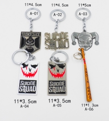 Suicide Squad Anime Keychain