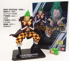 One Piece Bartolomeo Cartoon Toys Wholesale Japanese Anime Figure 14CM