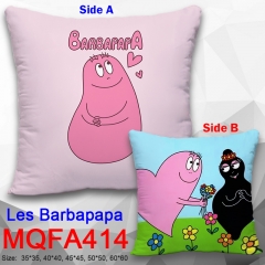 Les Barbapapa Anime Cartoon Lovely Soft Pillow 45*45cm