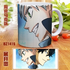 Black Clover Color Printing Cartoon Ceramic Mug Anime Cup