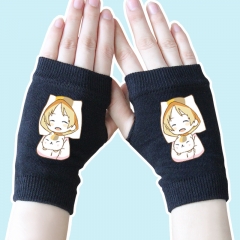 Natsume Yuujinchou Cute Black Anime Knitted Gloves 14*8CM