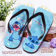 Lilo Stitch Cosplay Cartoon Soft Rubber Slippers Anime Flip-flops