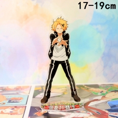 My Hero Academia Kaminari Denki Cartoon Toys Double Side Printed Anime Standing Plates Acrylic Figure