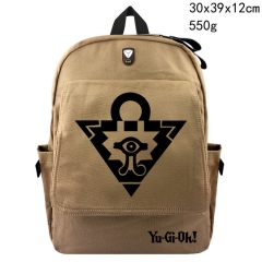 Yu-Gi-Oh Anime Cartoon Game Design Canvas Backpack Bag
