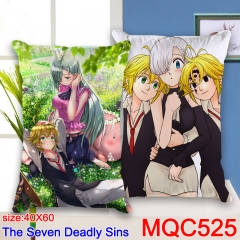 The Seven Deadly Sins Anime Fancy Print Cartoon Soft Pillow