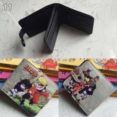 Naruto Cosplay Cartoon Folding Purse Anime Short Wallet