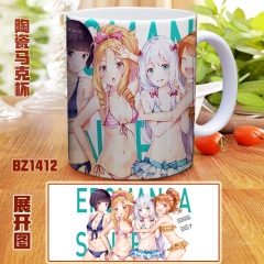 Eromanga Sensei Cartoon Color Printed Wholesale Anime Mug Cup