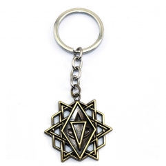 Assassin's Creed Cosplay Bronze Color Pendant Anime Keychain