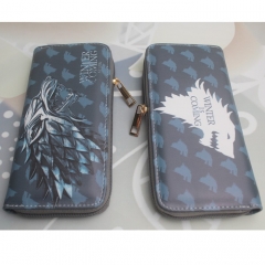 Game of Thrones Cosplay Packing Cartoon PU Purse Anime Long Wallet