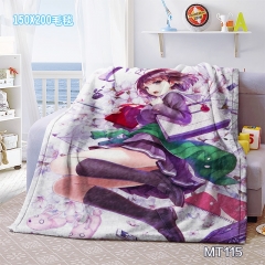 Saekano: How to Raise a Boring Girlfriend Cartoon Mink Velvet Material Anime Blanket