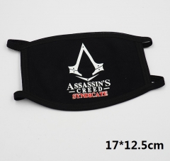Assassin's Creed Cartoon Cosplay Hot Sale Anime Mouth Mask 17*12.5cm