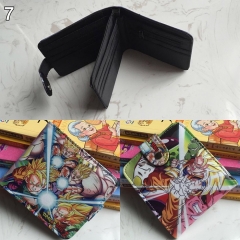 Dragon Ball Z Cosplay Cartoon Folding Purse Anime Short Wallet
