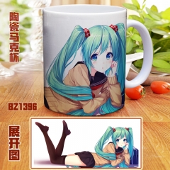 Hatsune Miku Cartoon Color Printed Wholesale Anime Mug Cup