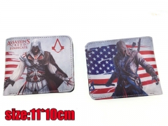 Assassin's Creed Game PU Leather Fancy Wallet