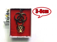Popular Resident Evil Movie Alloy Necklace And Ring Set