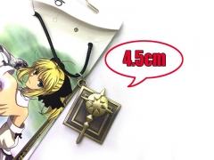 Fate Grand Order Game Caster Alloy Anime Cute Necklace