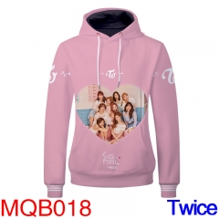 Twice Cosplay Korean Star For Girls Sweatshirt Anime Hoodie