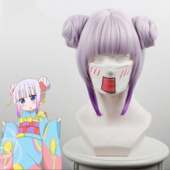 Kobayashi-san Chi no Maid KannaKamui Light Purple Cartoon Cosplay Hair Wholesale Anime Wig