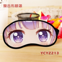 New Game! Cosplay Color Printing Cartoon Composite Cloth Anime Eyepatch
