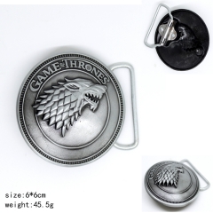 TV Series Game Of Thrones Anime Fancy Silvery Fancy Buckle