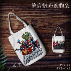 The Avengers Cosplay Movie Canvas Anime Shopping Bag