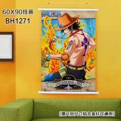 One Piece Decorative Walls Cartoon Anime Plastic Bar Wallscroll